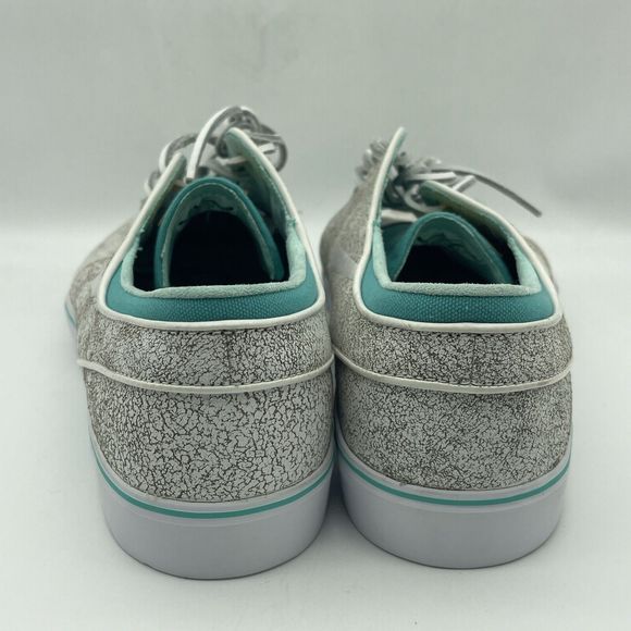 Nike ZOOM STEFAN JANOSKI ELITE White Black Hyper Jade 725074-110 Excellent Cond - Picture 4 of 8